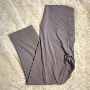 LuluLemon Align High Rise Tight. Color- Violet Verbena. Size -8 21” inseam